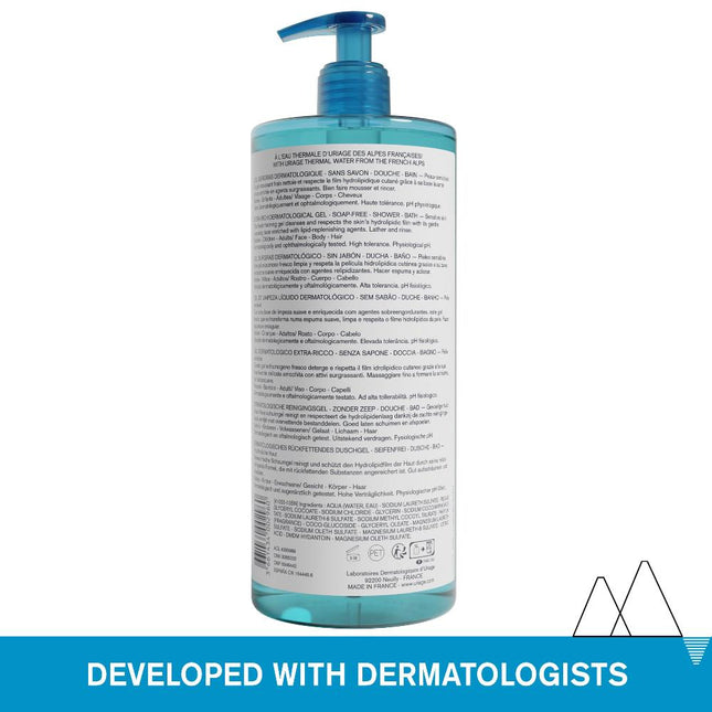 Uriage Extra-rich Dermatological Gel 1L