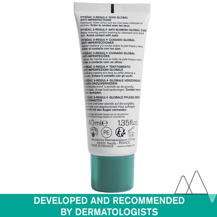 Uriage Hyséac 3-Regul +  Anti-Imperfection Treatment Cream 40ml