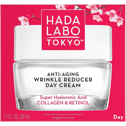 Hada Labo Tokyo Anti-Aging Wrinkle Reducer Day Moisturiser 50ml