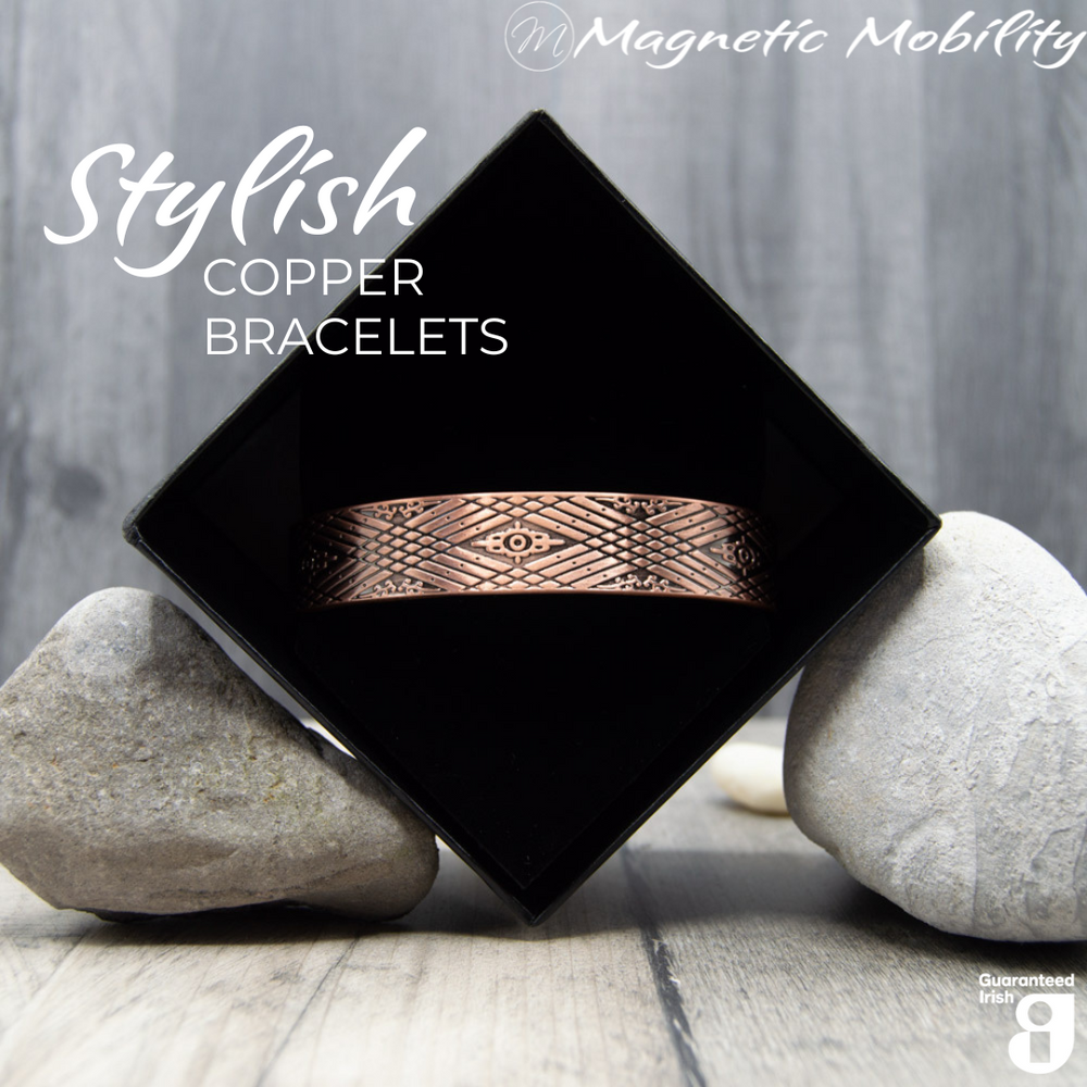 
                  
                    Load image into Gallery viewer, Copper Bracelet: Hawthorn  | Magnetic Mobility
                  
                