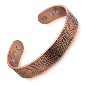 
                  
                    Load image into Gallery viewer, Copper Bracelet: Hawthorn  | Magnetic Mobility
                  
                