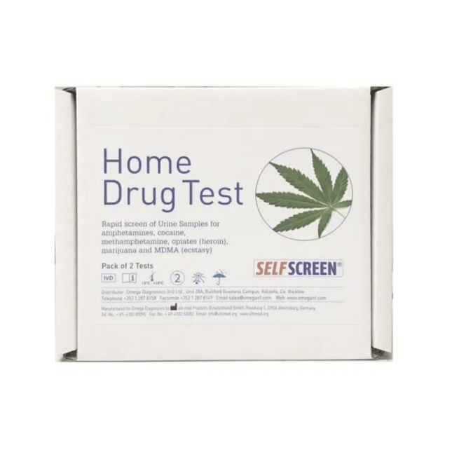 Self Screen Home Drug Test - 2 tests