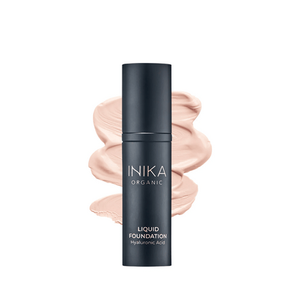 INIKA Certified Organic Liquid Foundation (Porcelain)