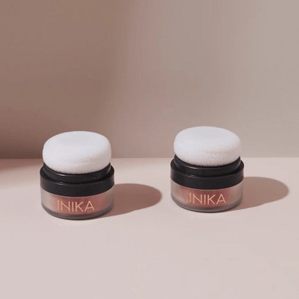 INIKA Organic Mineral Blush Puff Pot (Rosy Glow)