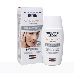 
                  
                    Load image into Gallery viewer, ISDIN Foto Ultra 100 Active Unify Fusion Fluid SPF50+ 50ml Cosmetics Online
                  
                