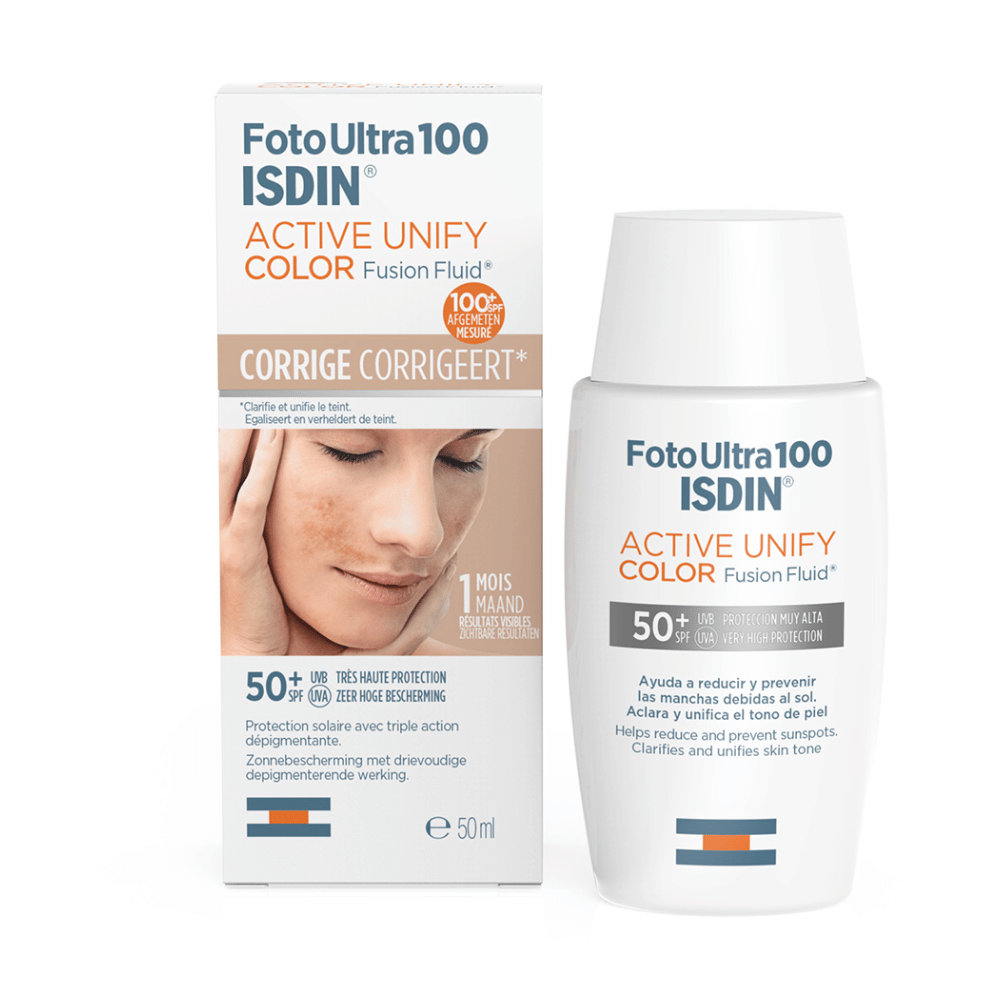 ISDIN Foto Ultra 100 Active Unify Color Fusion Fluid SPF 50+ 50ml Cosmetics Online