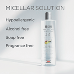 ISDIN Micellar Solution 4 In 1 Hydrating Facial Cleansing 400ml Cosmetics Online