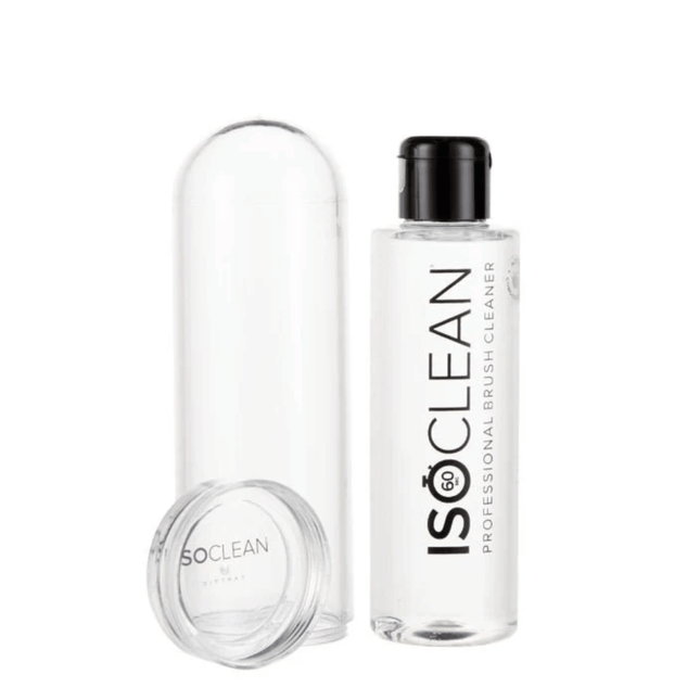 Isoclean Makeup Brush Cleaner - Easy Pour with Detachable Dip Tray 165ml