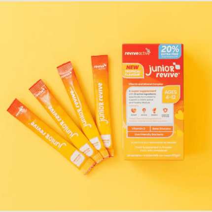 Revive Active Junior Revive Tropical Flavour 20% Extra Free + Free Shaker