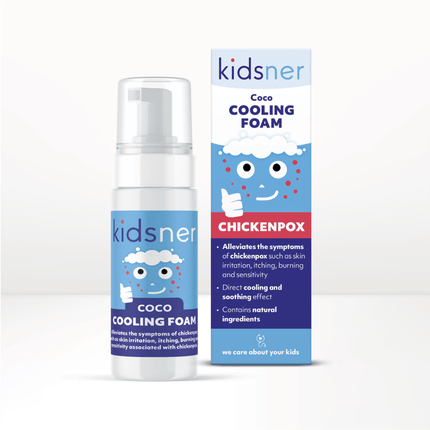 Kidsner Coco Cooling Foam – Chickenpox (100ml)