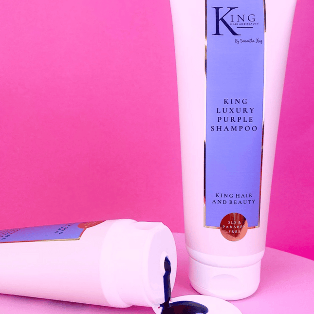 King Hair & Beauty King Luxury Purple Shampoo