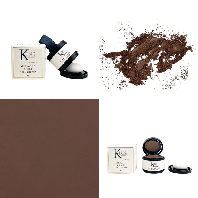 King Hair & Beauty Miracle Root Touch Up - Medium Brown