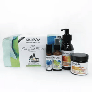 
                  
                    Load image into Gallery viewer, Kinvara Natural Skincare Feel Good Facial Gift Set
                  
                