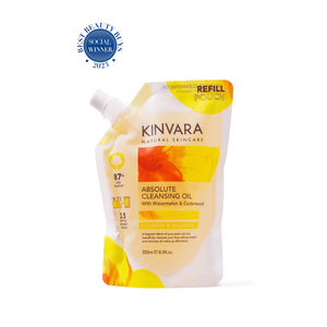 
                  
                    Load image into Gallery viewer, Kinvara The Absolute Cleansing Oil Refill Pouch 250ml
                  
                