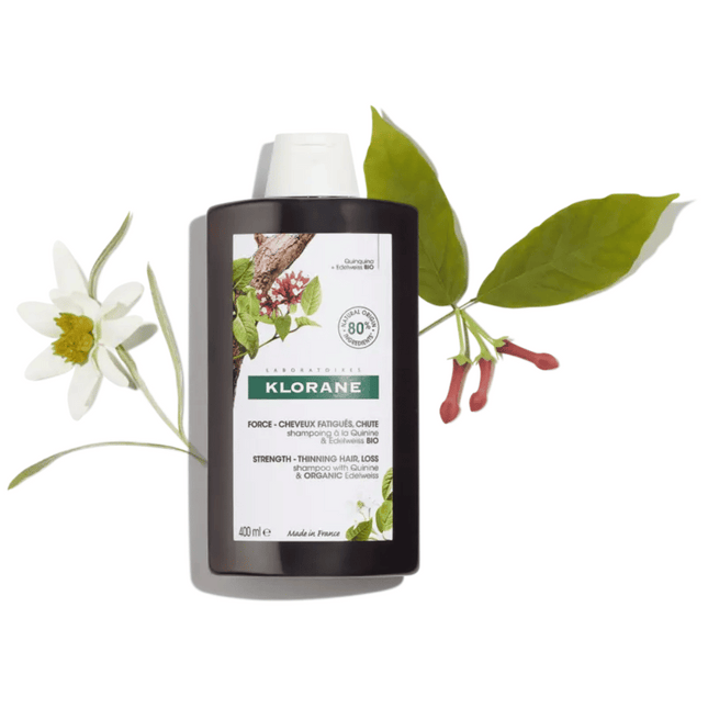 Klorane Shampoo with Quinine and ORGANIC Edelweiss 400ml