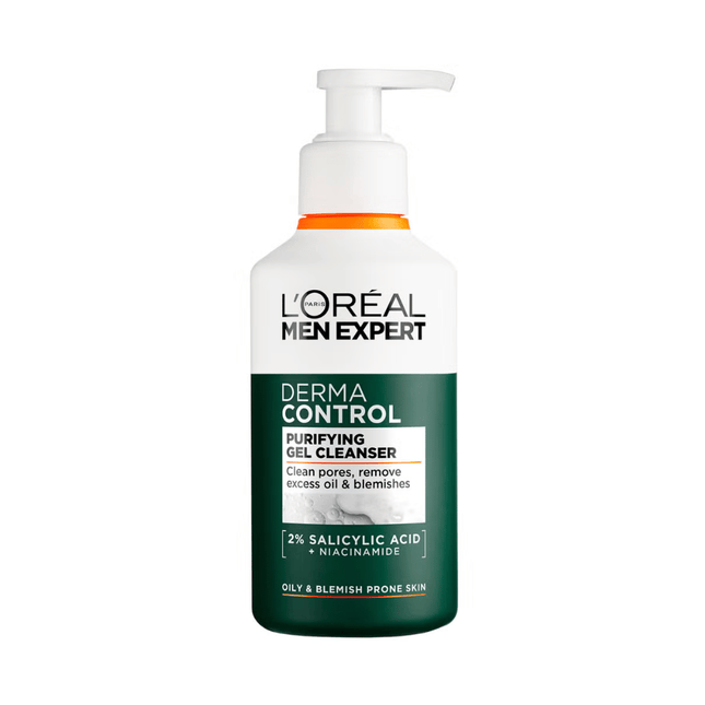 L'Oréal Men Expert Derma Control Purifying Cleansing Gel 260ml