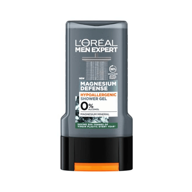 L'Oreal Men Expert Magnesium Defence Hypoallergenic Shower Gel 300ml