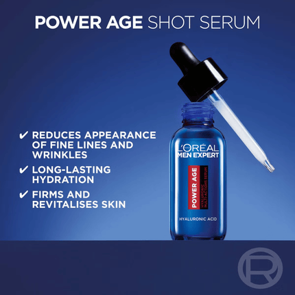 L'Oréal Paris Men Expert Power Age Serum with Hyaluronic Acid 30ml