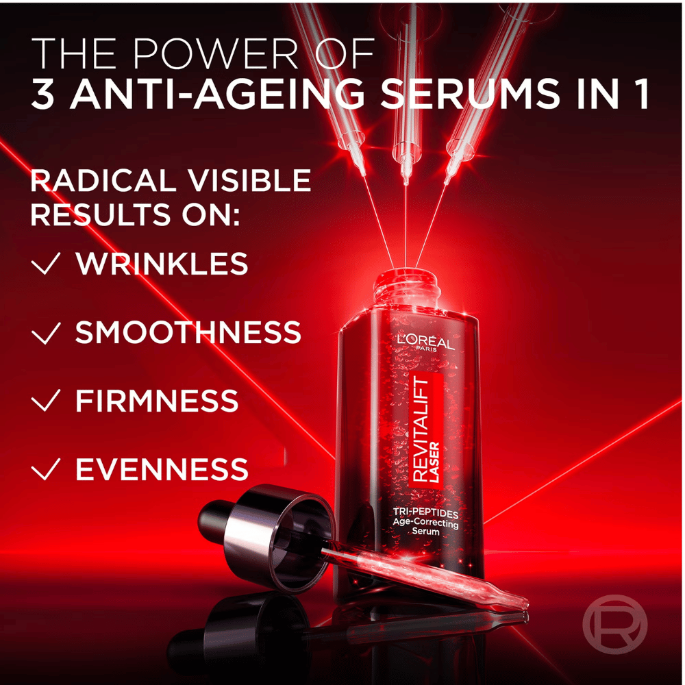 
                  
                    Load image into Gallery viewer, L&amp;#39;Oreal Revitalift Laser Tri-Peptides Age-Correcting Serum 30ml
                  
                