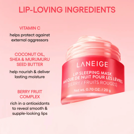 Laneige Lip Sleeping Mask - Berry (Original) 20g