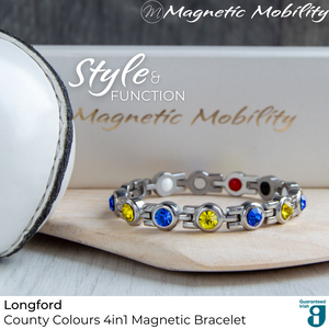 
                  
                    Load image into Gallery viewer, 4in1 Magnetic Bracelet: County Colours | Magnetic Mobility
                  
                