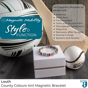 
                  
                    Load image into Gallery viewer, 4in1 Magnetic Bracelet: County Colours | Magnetic Mobility
                  
                