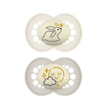 Mam Night 18-36m Soother 2Pk