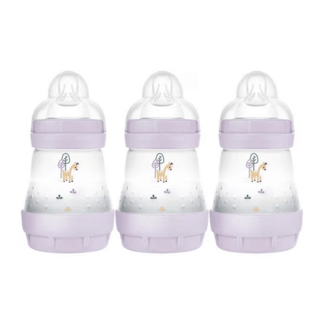 Mam Easy Start Anti-Colic 160ml Bottle 3Pk - Girl