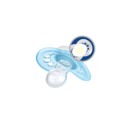 Mam Night 6+M Soother 2Pk - Girl