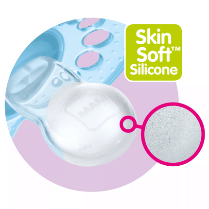 Mam Night 6+M Soother 2Pk - Girl