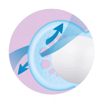 Mam Night 6+M Soother 2Pk - Girl
