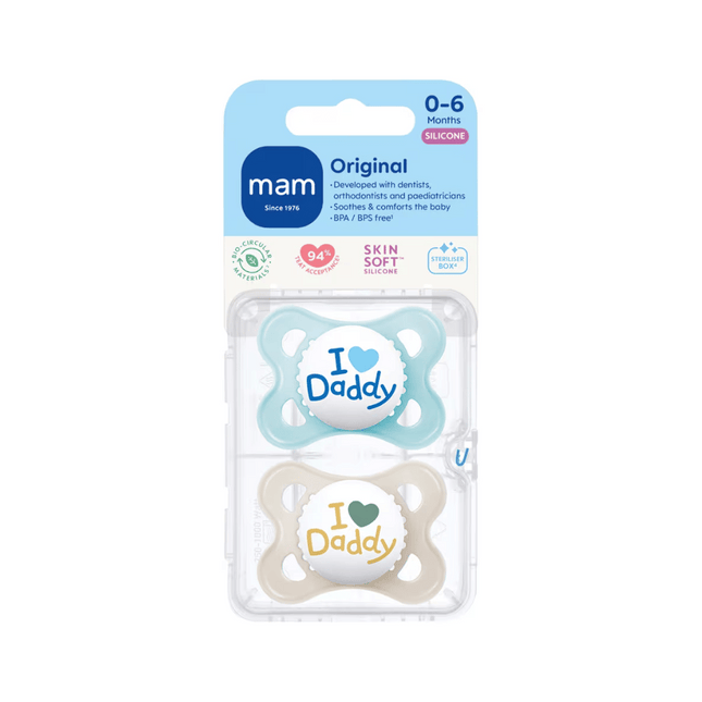 Mam Original Style Soothers 2-6 Months 2 Pack