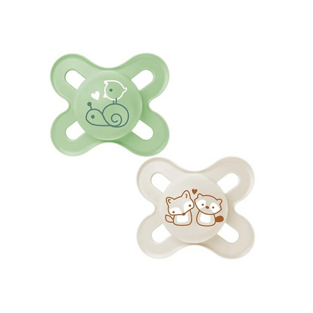 Mam Start 0-2M Soother 2Pk - Mixed