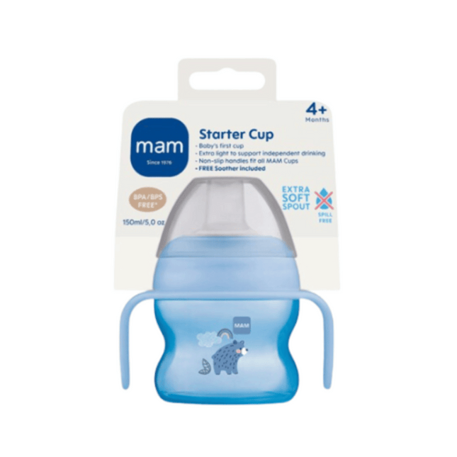Mam Starter Cup 150ml Plus 0+M Night Soother