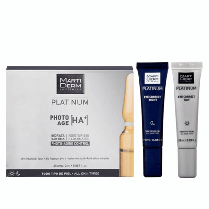 MARTIDERM PLATINUM MOISTURISATION AND BRIGHTNESS GIFT SET