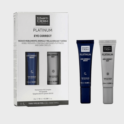 Martiderm Platinum Eye Correct 2 X 10ml