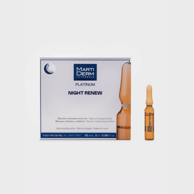 Martiderm Platinum Night Renew 30 Ampoules