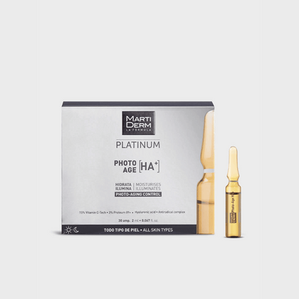 Martiderm Platinum Photo-Age Ha+ Ampoules - 30 Ampoules