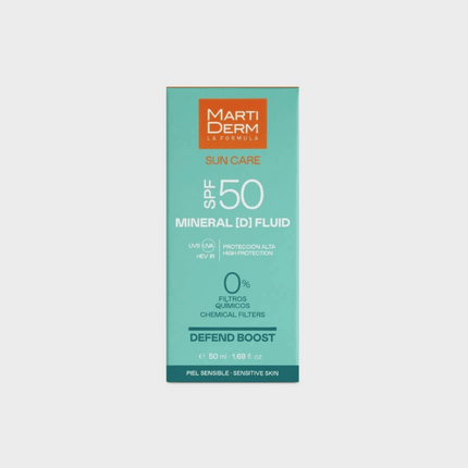 Martiderm Sun Care Mineral [D] Fluid SPF50 50ml