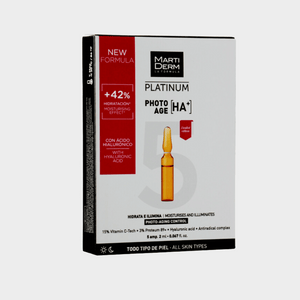 
                  
                    Load image into Gallery viewer, Martiderm Platinum Photo-Age Ha+ Ampoules - 5 Ampoules
                  
                