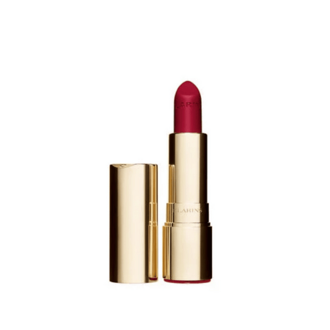 Clarins Matte Lipstick Joli Rouge Velvet #754V - Deep Red