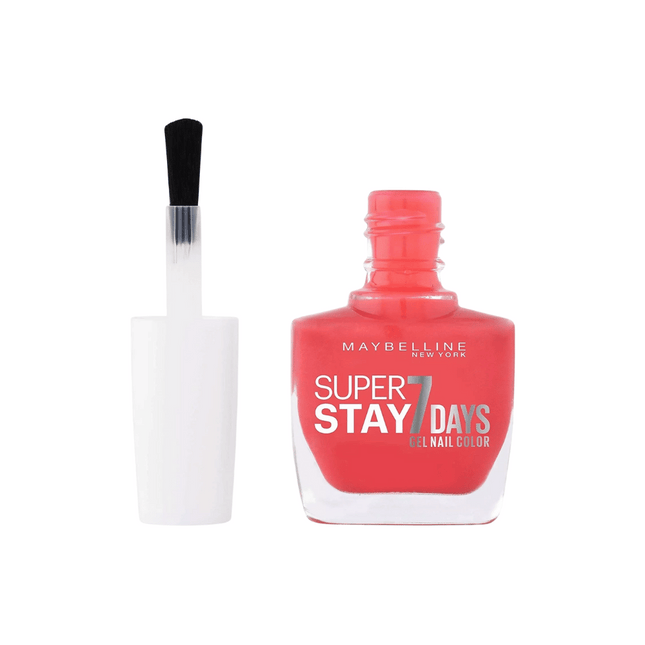 Maybelline New York Forever Strong SuperStay Gel Nail Polish 10ml - 490 Hot Salsa