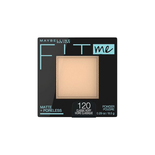 Maybelline New York Fit Me Matte + Poreless Powder - 120 Classic Ivory