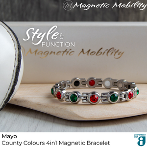 
                  
                    Load image into Gallery viewer, 4in1 Magnetic Bracelet: County Colours | Magnetic Mobility
                  
                