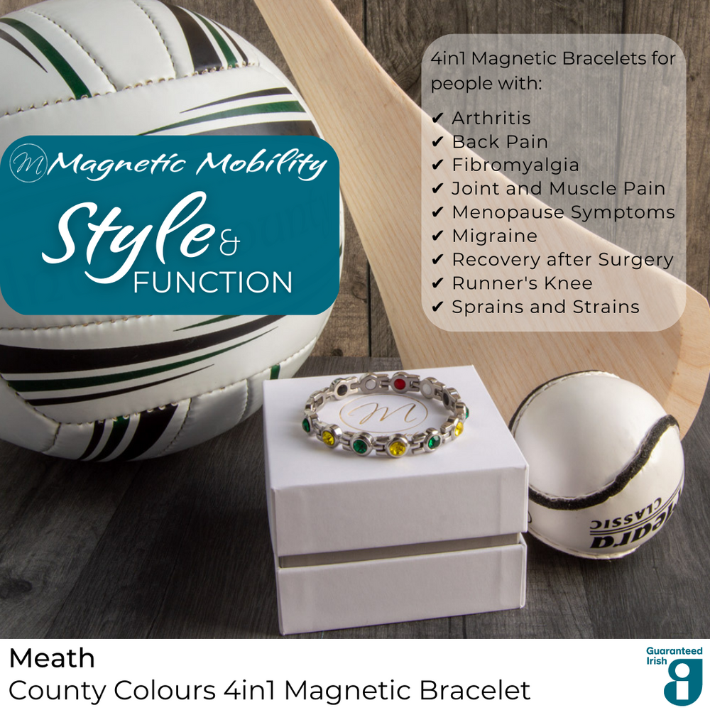 
                  
                    Load image into Gallery viewer, 4in1 Magnetic Bracelet: County Colours | Magnetic Mobility
                  
                