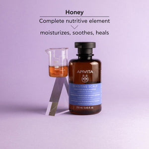 
                  
                    Load image into Gallery viewer, Apivita Sensitive Scalp Shampoo With Lavender &amp;amp; Honey 250ml
                  
                