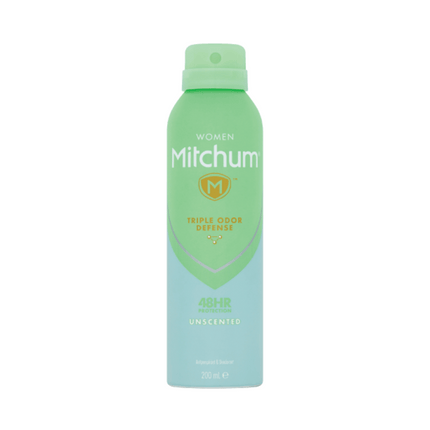 Mitchum Women Triple Odor Defense Unscented 200ml