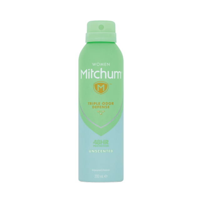 Mitchum Women Triple Odor Defense Unscented 200ml