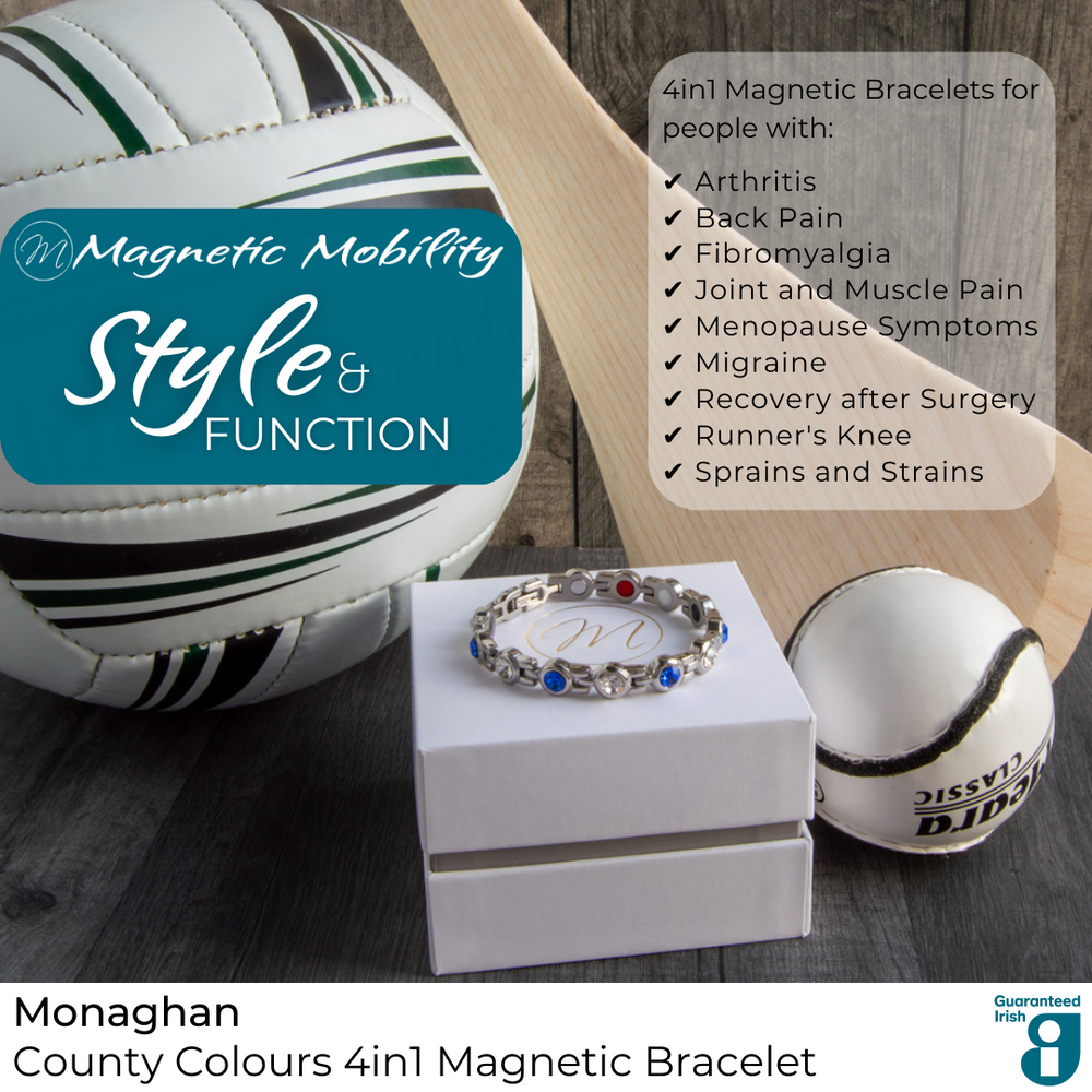 
                  
                    Load image into Gallery viewer, 4in1 Magnetic Bracelet: County Colours | Magnetic Mobility
                  
                