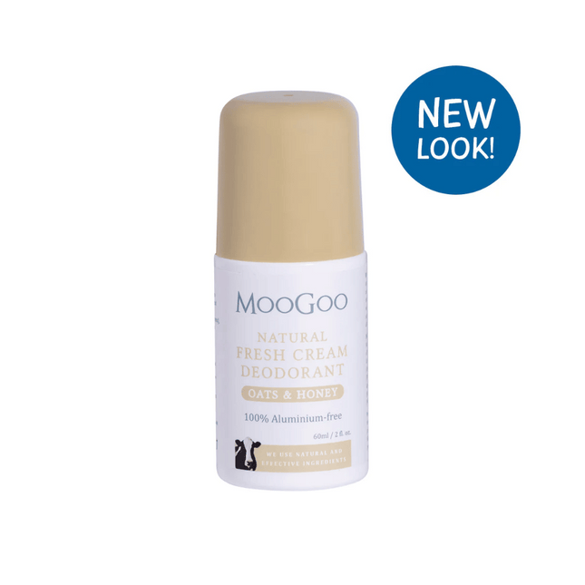 MooGoo Fresh Cream Deodorant 60ml - Oats & Honey